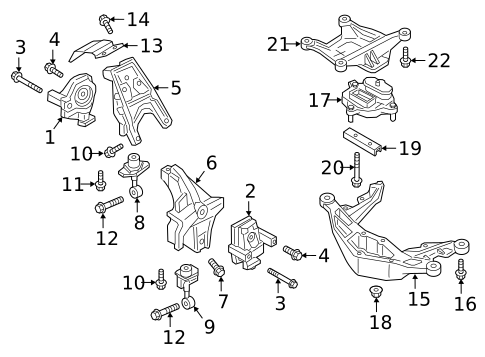 Manual Transaxle for 2017 Audi A4 Quattro #0