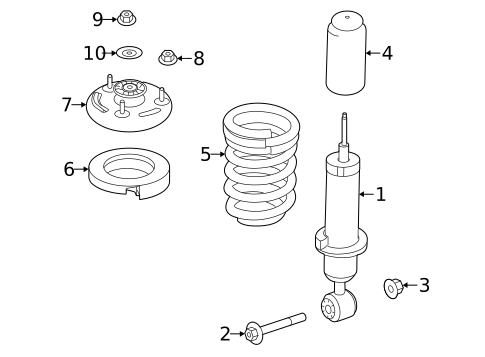 Shocks & Struts for 2017 Lincoln Navigator #0
