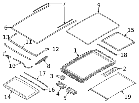 Sunroof for 2021 BMW X7 #2