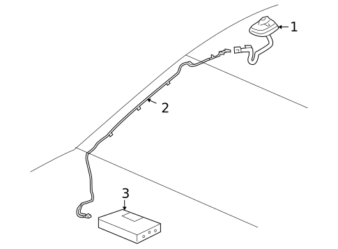 Antenna & Radio for 2006 Chevrolet Trailblazer EXT #0