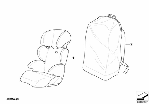 Interior Equipment Components for 2005 BMW 750i #6