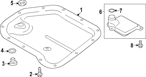 Transaxle Parts for 2021 Subaru Crosstrek #0