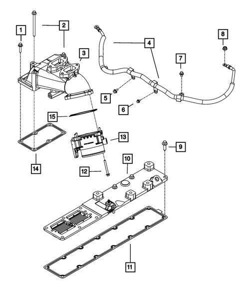 Manifolds and Vacuum Fittings for 2009 Dodge Ram 3500 #0