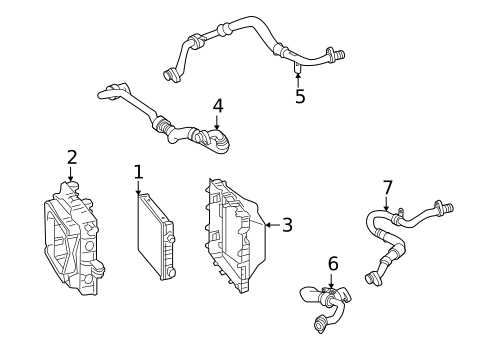 Oil Cooler for 2021 Mercedes-Benz AMG GT Black Series #0