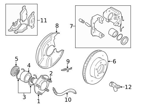 Anti-Lock Brakes for 2004 Jaguar XK8 #1