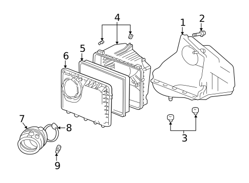 Air Intake for 2001 Buick Regal #1