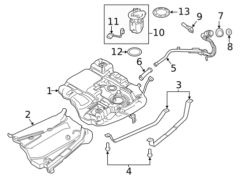 Senders for 2013 Lincoln MKX #0