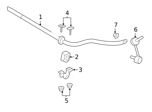 Hardware, Fasteners & Fittings for 2005 Mercury Grand Marquis #0
