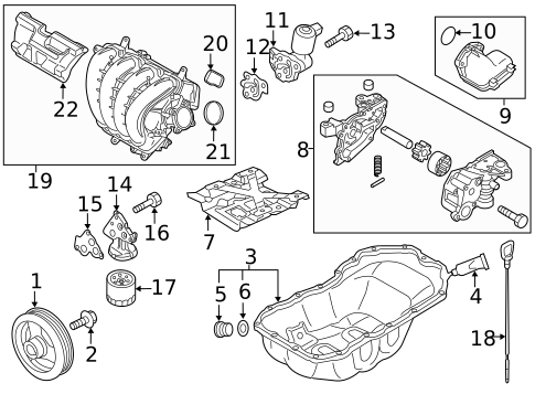 Engine Parts for 2021 Mazda CX-3 #1