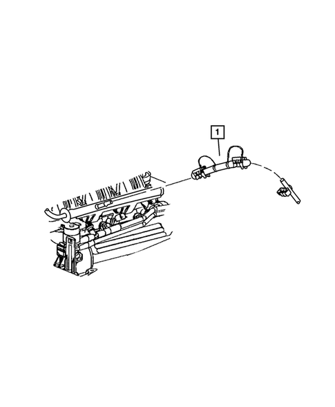 Fuel Lines for 2007 Dodge Nitro #1
