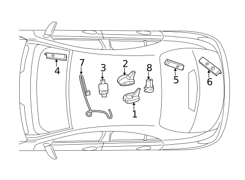 Antenna & Radio for 2015 Mercedes-Benz CLA45 AMG #0