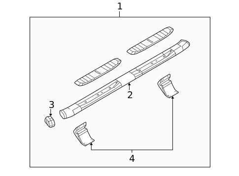 Running Board for 2008 Lincoln Mark LT #1