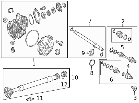 Carrier & Front Axles for 2021 Mercedes-Benz C63 AMG #2