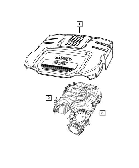 Engine Identification, Service Engines & Engine Service Kits for 2014 Jeep Wrangler #2