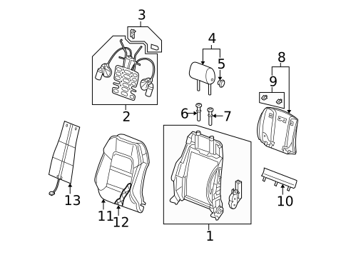 Interior Trim - Pillars for 2009 Audi A6 Quattro #4