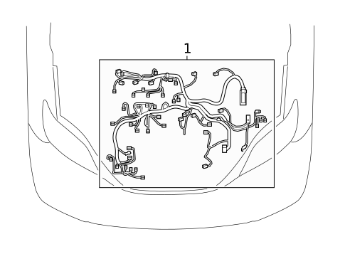 Wiring Harness for 2019 Toyota Sienna #0