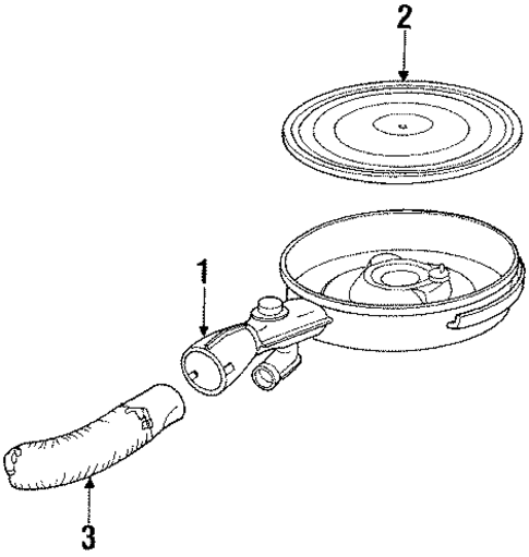 Air Intake for 1987 Chrysler Fifth Avenue #0