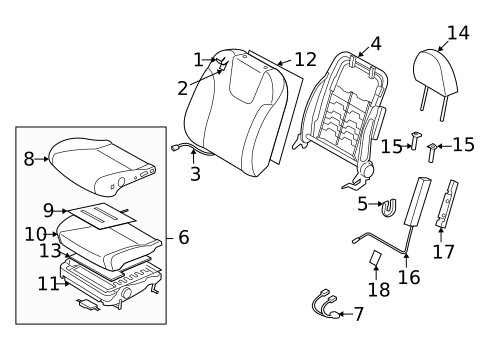 Heated Seats for 2013 Subaru Forester #0