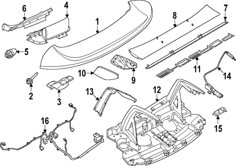 Spoiler for 2024 Porsche 911 #0