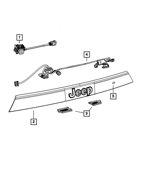 Radio, Antenna, Speakers, DVD, and Video systems for 2013 Jeep Grand Cherokee #4