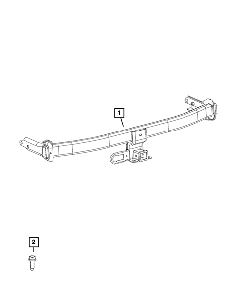 Trailer Tow and Tow Hooks for 2020 Chrysler Voyager #0