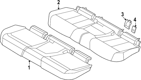 Rear Seat Components for 2023 BMW iX #2