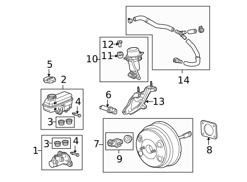 Brake Hydraulics for 2015 GMC Terrain #0