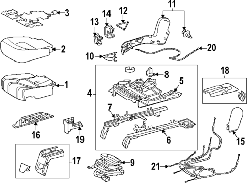 Second Row Seats for 2025 Toyota Grand Highlander #2