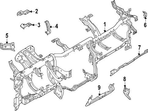 Instrument Panel Components for 2025 Ford Expedition #2