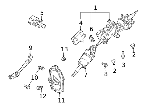 Electrical Components for 2011 Lexus LX570 #1