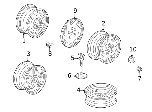Wheels for 2001 Honda Accord #1