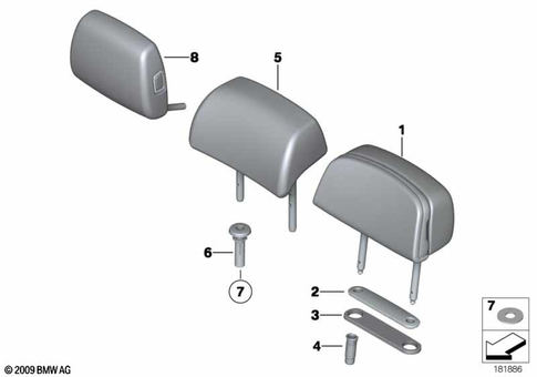 Rear Seat for 2010 BMW BMW ALPINA B7L #3