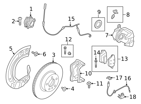 Front Brakes for 2024 BMW 330i #15