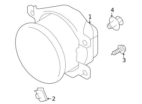 Fog Lamps for 2022 Subaru Impreza #1