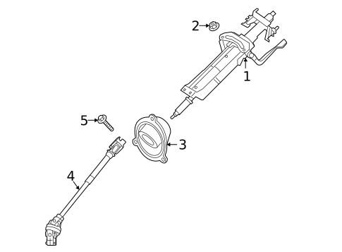 Steering Column Assembly for 2023 BMW M440i #0