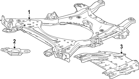 Suspension Mounting for 2024 Lexus RZ450e #2
