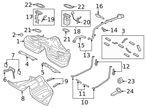 Fuel Pumps & Related Components for 2016 Ford Mustang #0