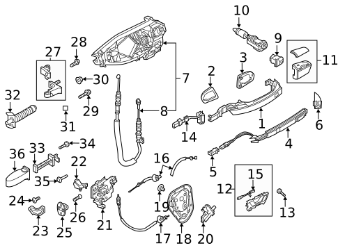 Front Door for 2022 Audi A6 Quattro #3
