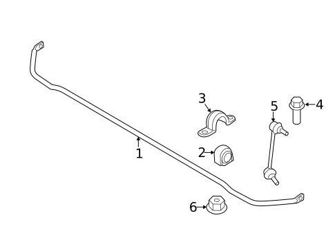 Stabilizer Bar & Components for 2014 Mini Cooper Countryman #2