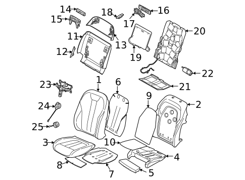 Heated Seats for 2024 BMW X6 #0
