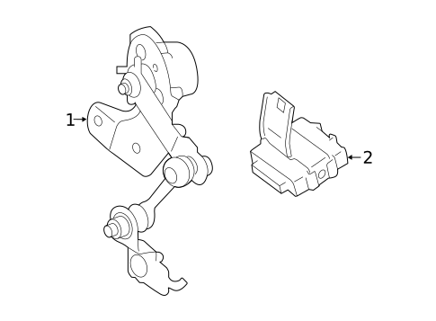Electrical Components for 2021 Subaru Crosstrek #1