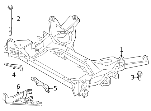 Suspension Mounting for 2023 BMW M440i #1
