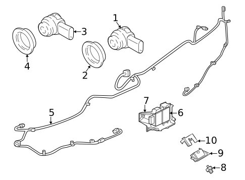Electrical Components for 2021 Porsche Cayenne #23