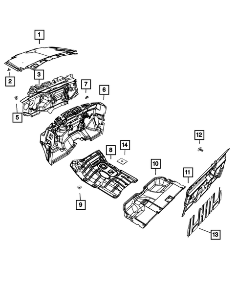 Carpets, Floor Mats, Load Floor, and Silencers for 2019 Ram 3500 #5