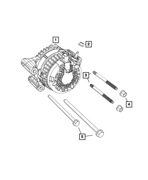 Generators / Alternators for 2018 Jeep Wrangler #2