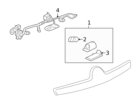 License Lamps for 2012 Buick LaCrosse #0