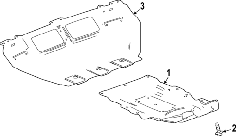 Under Cover & Splash Shields for 2023 GMC Hummer EV Pickup #1