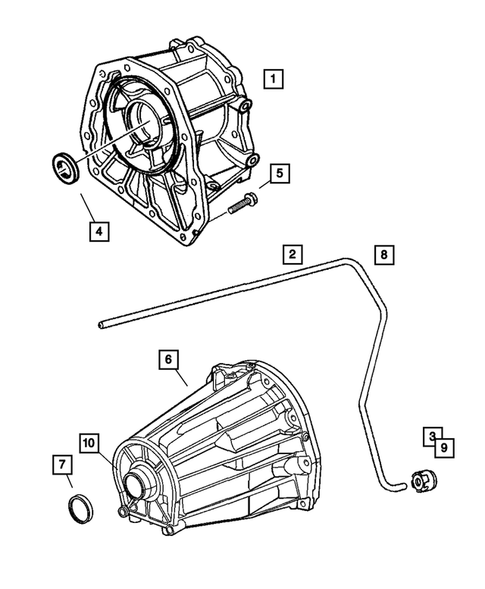 Case and Extension for 2006 Jeep Liberty #3