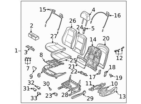 Power Seats for 2000 BMW 323Ci #1