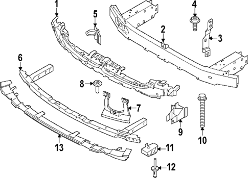 Bumper & Components - Front for 2023 BMW i7 #3